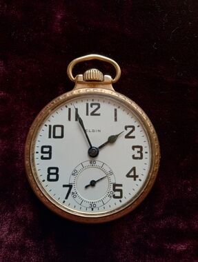 Elgin 1924 Railroad Pocketwatch GF